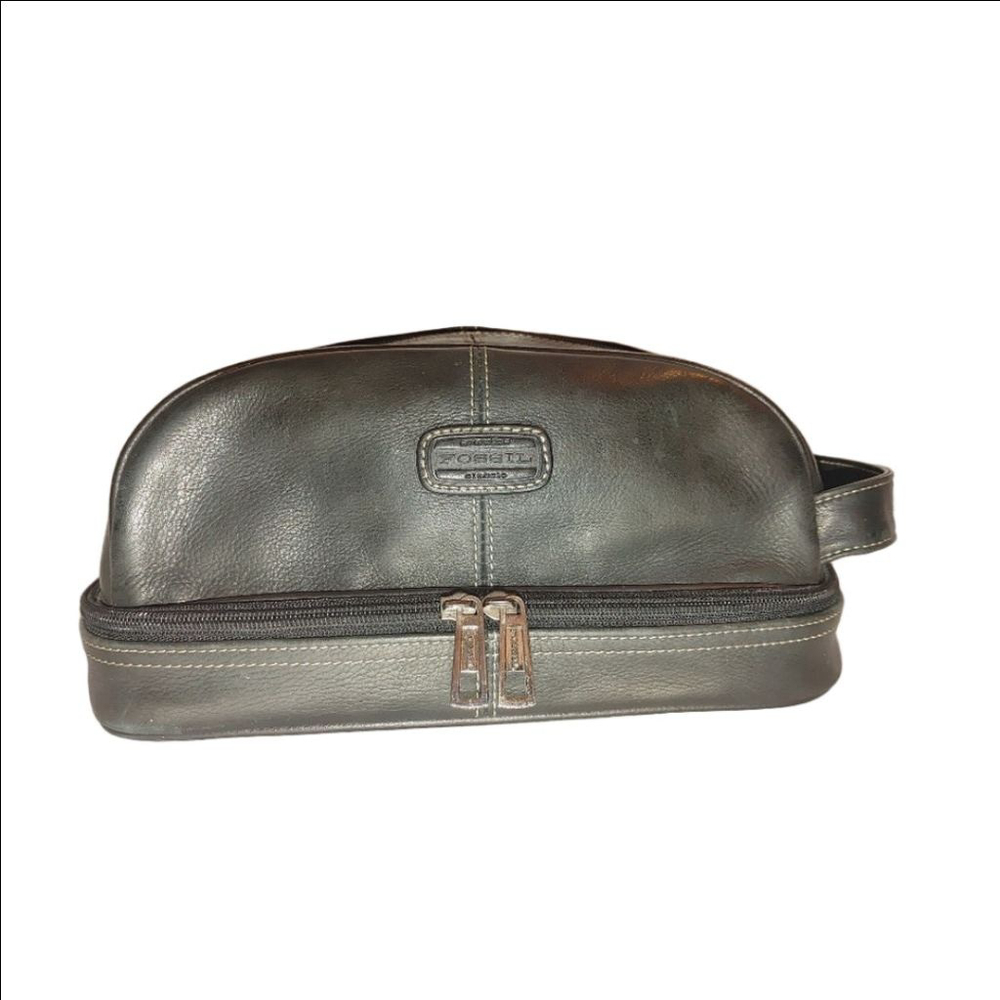 Fossil Mens Leather Travel Case